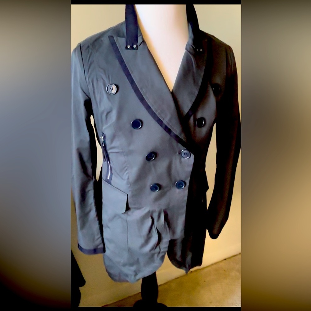 The Amber Military Trench by Ciao Milano Stylish Double-Breasted